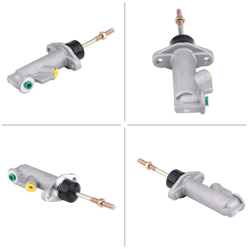 Qiilu Handbrake Master Cylinder, Aluminum Alloy Car Brake Clutch Master