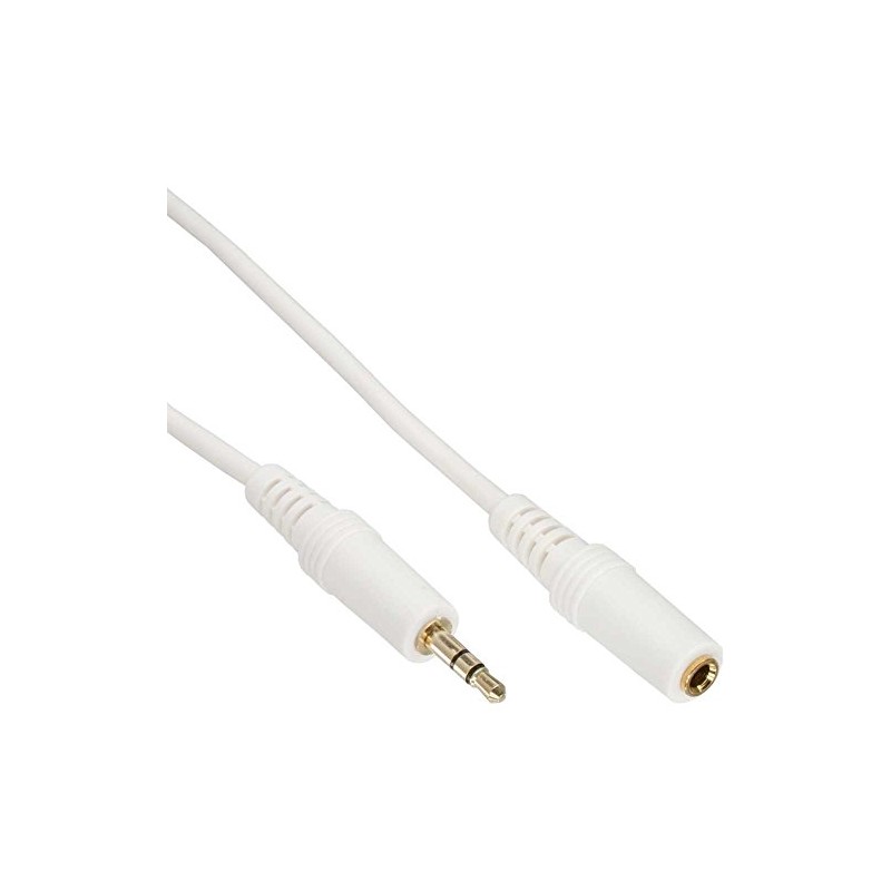 INLINE Jack Extension 3.5 mm Stereo Jack Plug / Socket