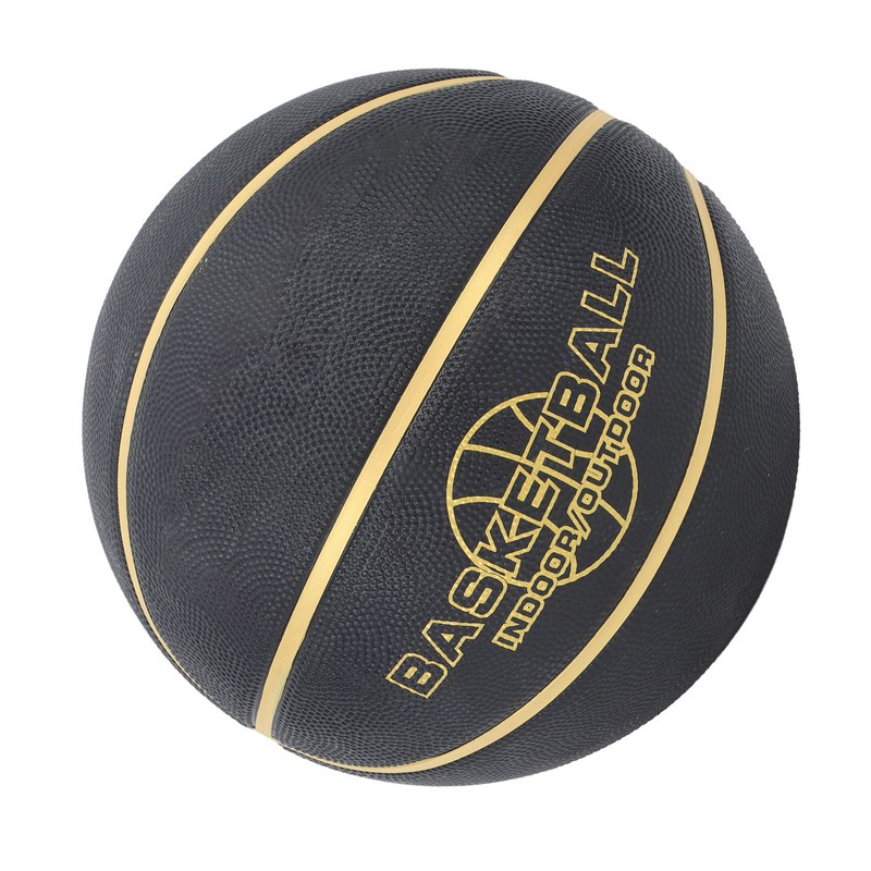 Black Basketball Training Wear Resistance Safe Large Particles Easy Grip