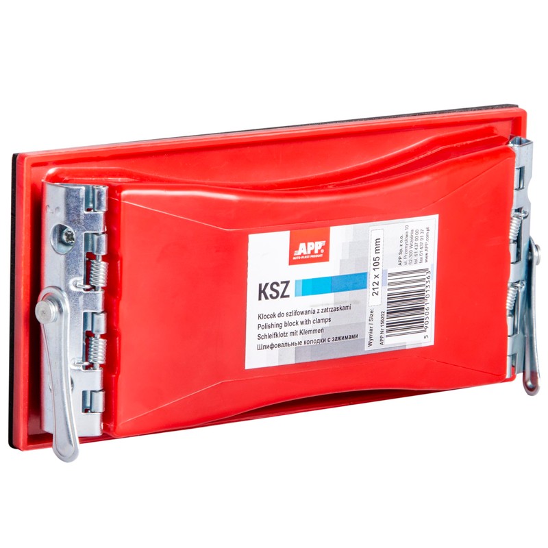 App Schleifklötz with Cuff – Large 212 x 87 mm