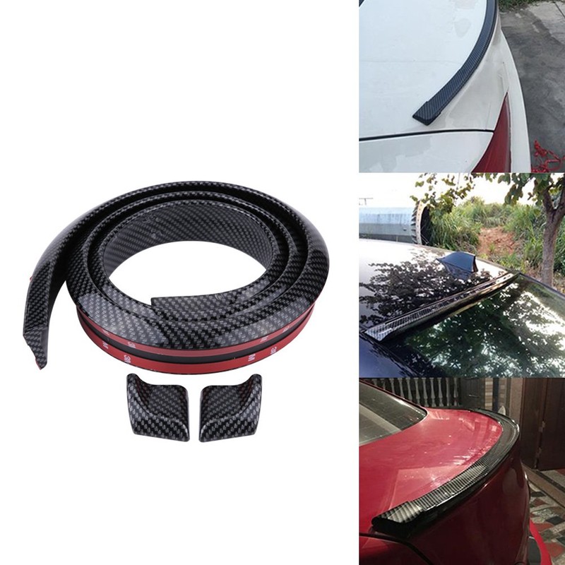 Akozon Universal 1.5 m / 4.9 ft Car Rear Spoiler,
