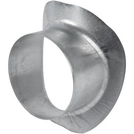 Vent Systems 12" to 6" Inch Saddle Branch for HVAC Systems - Collar Connector for Optimal and Efficient Airflow. Round Duct Takeoff for Duct Connection. Perfect for Upgrade and Retrofit Projects