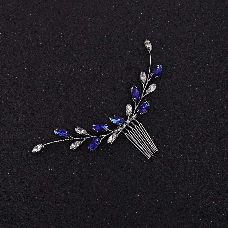 fxmimior Peineta para el pelo con diamantes de imitación de