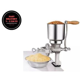 EjoyousS Máquina De Moler Maíz Granos Molino De Hierro Con Abrazadera. VIP