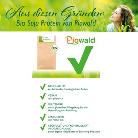 Organic Soya Protein 92% Soy Protein – 1kg pack