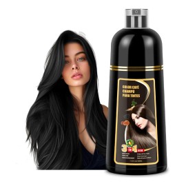 Shampoo Tinte Instantaneo Cubre Canas Extracto Plantas 500ml