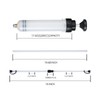 VortecSys Automotive Fluid Extractor Pump, 500CC Manual Extraction & Fill
