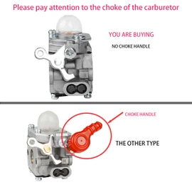 B2000 Carburetor for Craftsman b210 b2200 b2000 25CC Leaf Blower CMXGAAMR25BL 41BR25BL793 CMXGAAMRBL25 41ARBL25793 41BRBL25793 CMXGAAM204101 41AR25B2793 41BR25B2793 25cc Gas Blower Parts