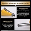 KATUR 15 Degree Chamfer and Bevel Edging Router Bit, Carbide