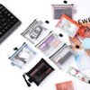 7 Pack Mini Zipper Mesh Bags 4.3" x 3"Nylon Small