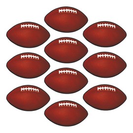 Beistle S57079AZ6 Cutouts Party Decorations, Brown/White/Black