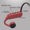 Depisuta Bone Conduction Headphones, IP68 Waterproof MP3 Swimming Headphones, Underwater