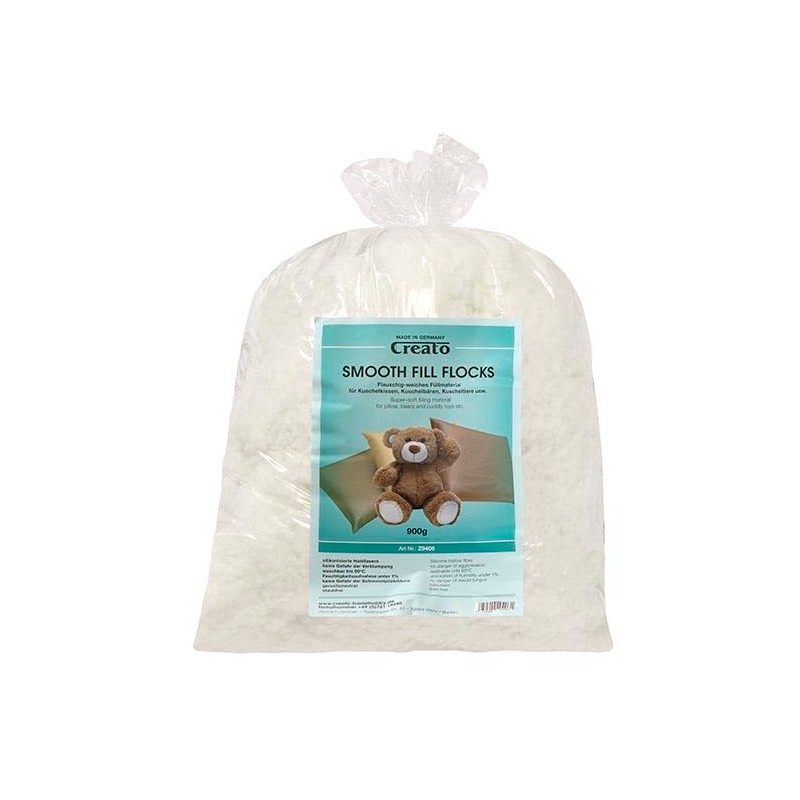 Creato Soft Flocks Filling 900 g White 0.9 kg Washable