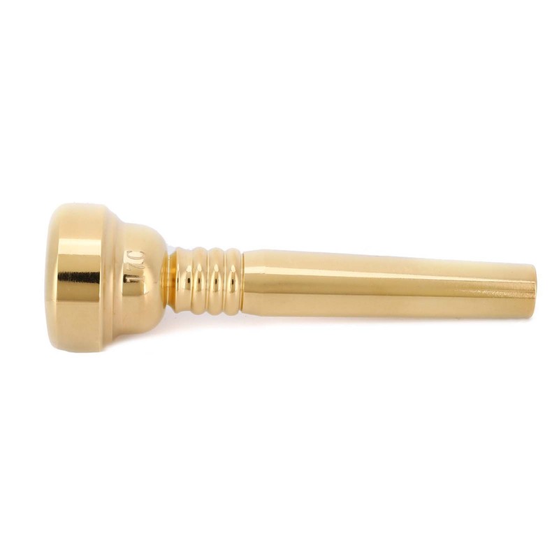 Trumpet Mouthpiece Gold Fashionable Look Beginner Musical Instrument Accessories 17C