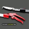 Extendable Snake Tong Reptile Grabber Rattle Snake Catcher Wide Jaw