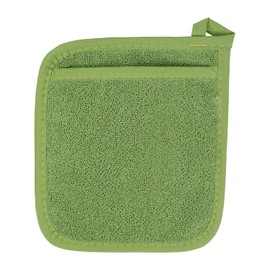Ritz Terry Pocket Mitt & Hot Pad: Unparalleled Heat Resistant, Durable 100% Cotton – Ergonomically Designed for Optimal Grip – Easy-Care Machine Washable, Perfect for Your Kitchen – Cactus Green, 2-Pk
