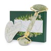 Gua Sha Stone & Jade Roller Gift Set, Anti-aging Natural