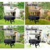 Foosball Table Cover Soccer Table Cover Protection Waterproof Outdoor/Indoor UV