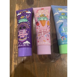 Crayola 5PC SET: Crayola Bathtub Finger Paint Soap Kids 3oz: Blue Red Green Pink Purple