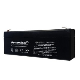PowerStar® Replacement UB1223A 12V 2.3Ah GH1223S CAM0260 DJW12-2OC