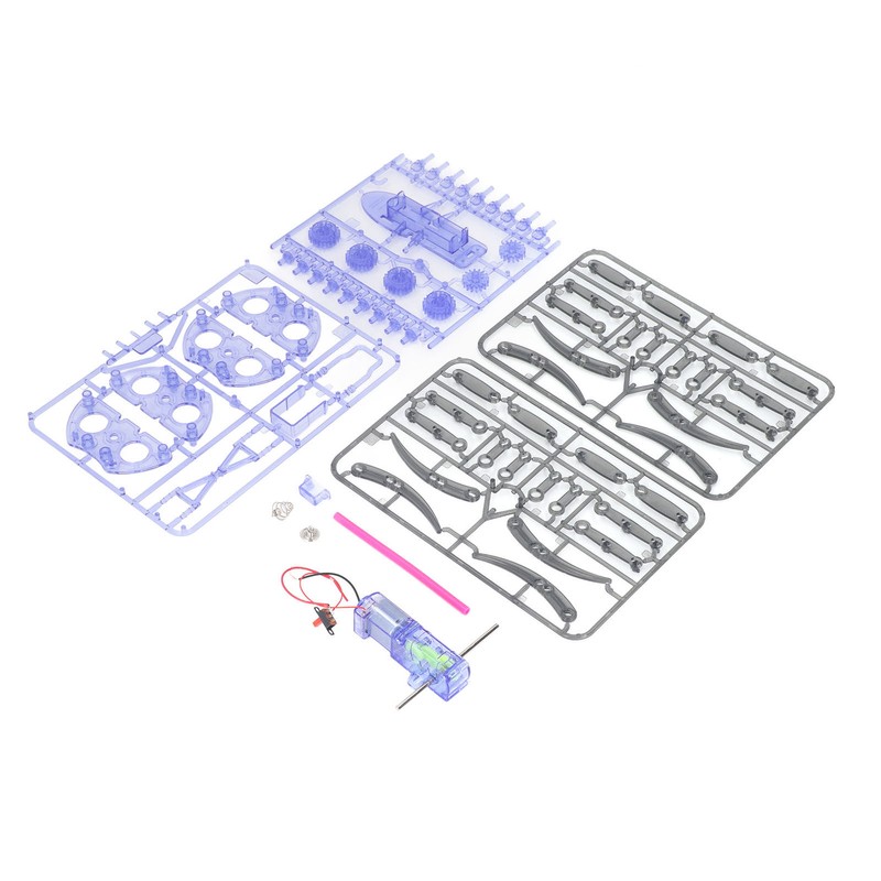 Spider DIY Building Toy Electric Plastic Spider Science Explorer Toy