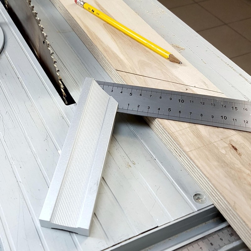 Hedue Try Square 20 cm, 1-Piece, B020