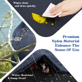 CANBOX Laundry Bag Backpack, 80L Heavy Duty Nylon Laundry Backpack with Shoulder Straps & Drawstring Closure for Dirty Clothes, Washable Laundry Hamper Bag for College Dorm, Apartment, Laundromat