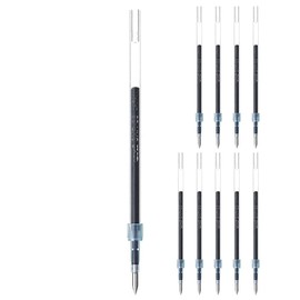 Uni SXR-38 Jetstream Knock Ballpoint Pen Refill 0.38 mm - Black Ink 10 Set