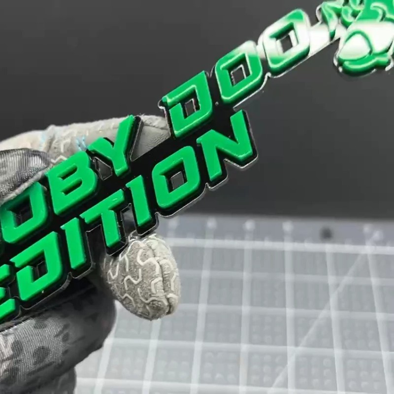 Emblem Badge Scooby Doo Edition Emblem – 3D Multicolor Acrylic