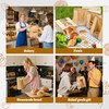 NPLUX 50 Pack Sourdough Bread Bags for Homemade Bread with