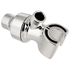 Delta Faucet U3401-PK Adjustable Shower Arm Mount, Chrome, 0.5