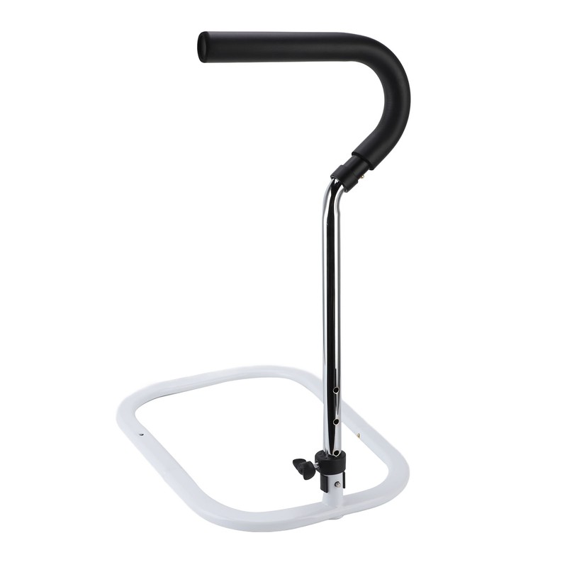 Bedside Assist Handle Bed Guardrail Get Up Rail Adjustable Height