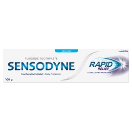 Sensodyne Toothpaste Rapid Relief for Sensitive Teeth 100g