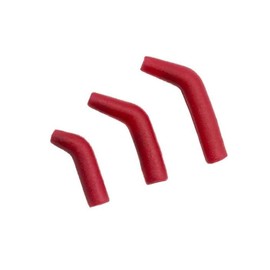 Korda Bloodworm Red Kickers Large - Carp Fishing Hook Kickers for Improved Hooking, Robust Rubber, Easy to Use, Ideal for Spinner Rigs, 10 Pack