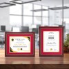 pryscia Diploma Frame 8.5x11 with Mat or Display 11x14 Certificate