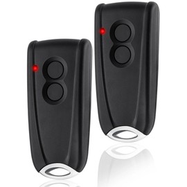 433.92MHz Garage Door Opener Remote Control for EcoStar RSC2 433 Compatible with Hörmann Ecostar Liftronic 500/700/800, Portronic D2500/D5000/S4000, Pack of 2