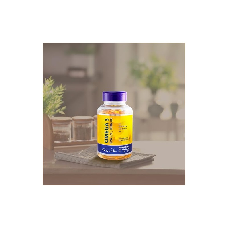 Maklen Omega 3 Alta Concentracion - EPA 720 + DHA