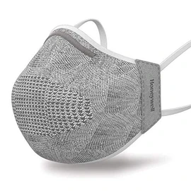 Honeywell Safety Light Gray Dual Layer Face Cover with 8 Replaceable Inserts, Size Youth/Adult Extra Small (RWS-50115)