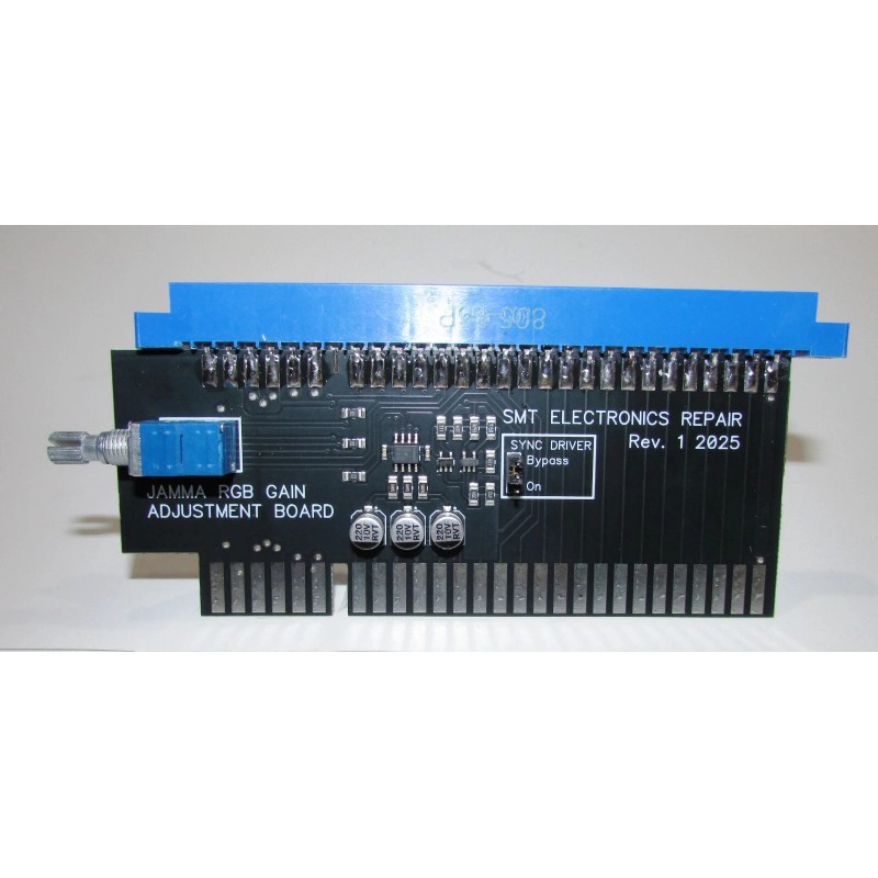 SMT Electronics Repair JAMMA RGB video brightness arcade adjustment board