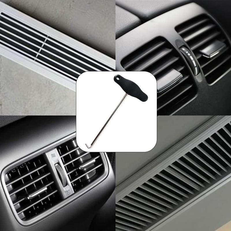 MOSALKDUG Instrument Cluster Removal Pulling Hooks Protable Car Vent Repair