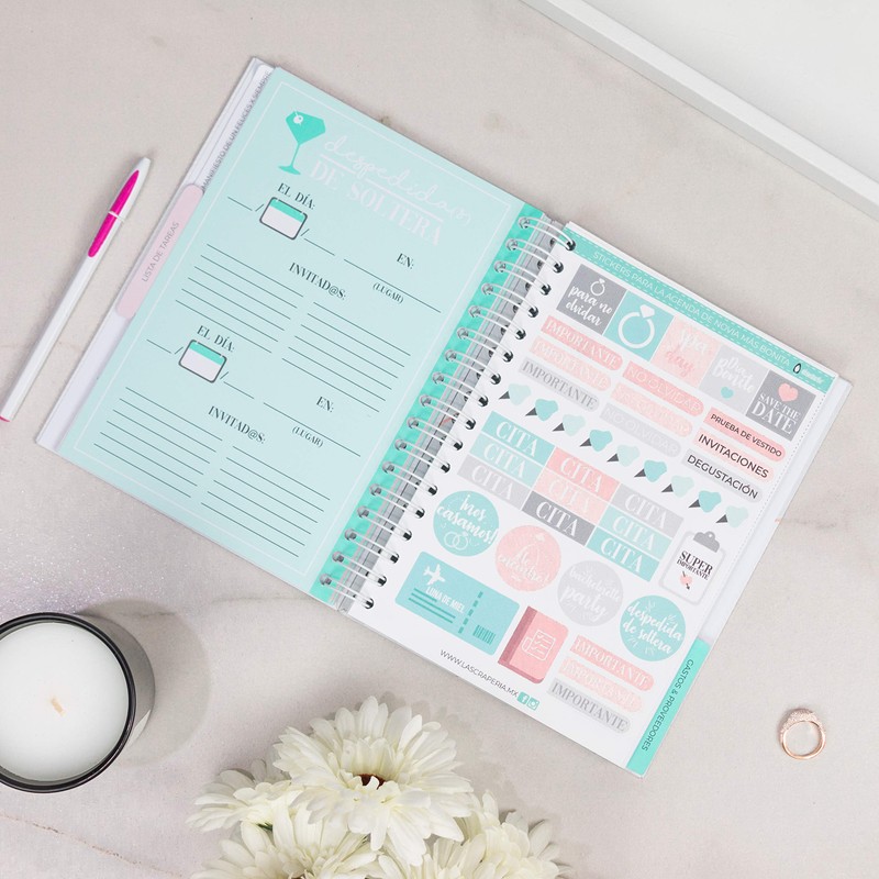 Agenda de Novia - NUESTRA BODA BONITA