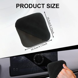 QZTYTY Car Screen Cleaner, Car Cloth Cleaner, Square Microfiber Auto Screen Cleaning Cloth, Universal Auto Interior Accessories Foldable Cleaning Tool Suitable for Vehicle Dashboard Display (Square)