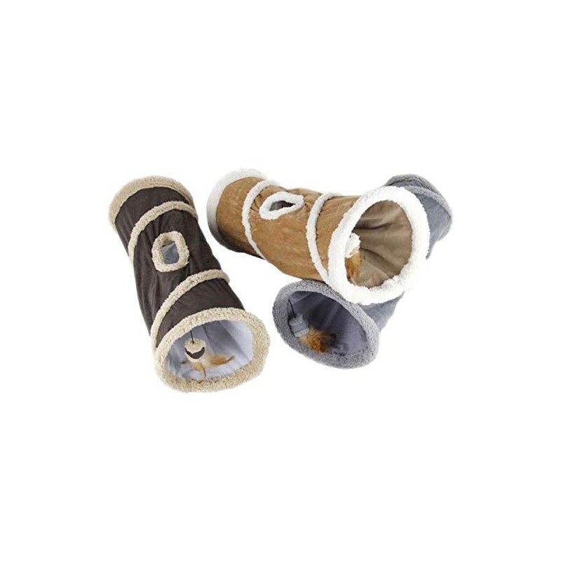 ALL FOR PAWS Lambswool Find Me Cat Tunnel (Colour May