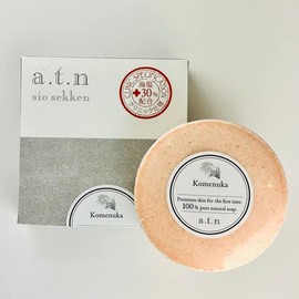 Sun Salt Soap, More, 2.8 oz (80 g), Sea Salt, 30% Moisturizing, Additive-free, Dry Skin, Sensitive Skin, Made in Japan