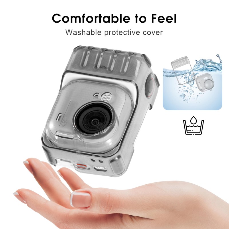 Insta 360 Go Ultra Compatible Protective Cover with Lens Cover