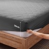 Mattress Topper, Grey, 90 x 200 x 38 cm