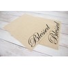 Blessed Burlap Placemats