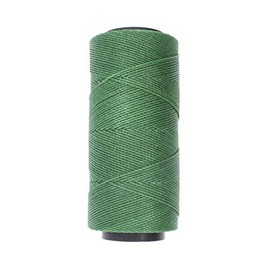 The Beadsmith Knot It Waxed Polyester Cord, 1mm Diameter, 144 Meter Spool (472 feet) (Forest Green)