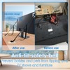 2 Pack Anti Tip Straps Safety for TV Furniture Safety