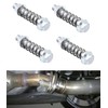 4PCS Premium Exhaust Manifold Fastener Kit – M10x1.5mm High-Temp Flange